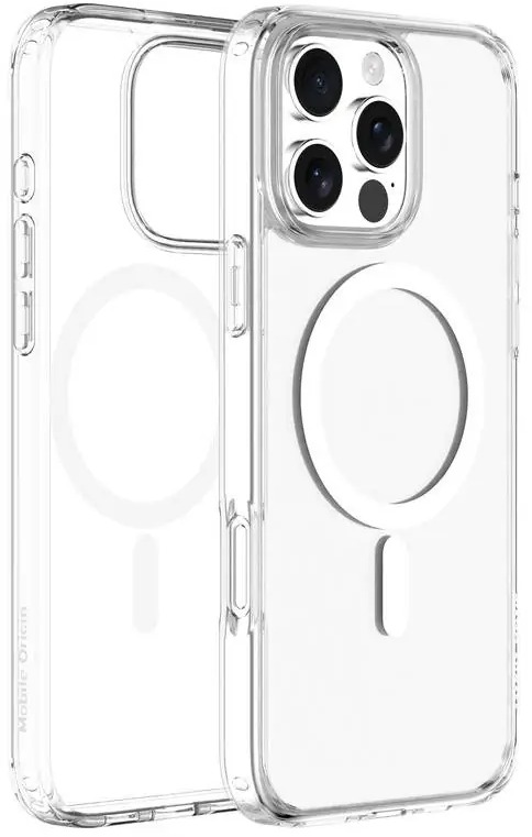 Mobile Origin Hybrid MagSafe Case Clear iPhone 16 Pro Max