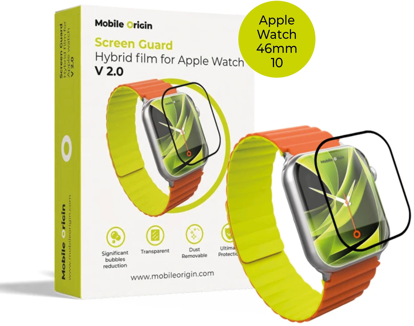 Mobile Origin Screen Guard Hybrid Film Apple Watch 11/10 46 mm