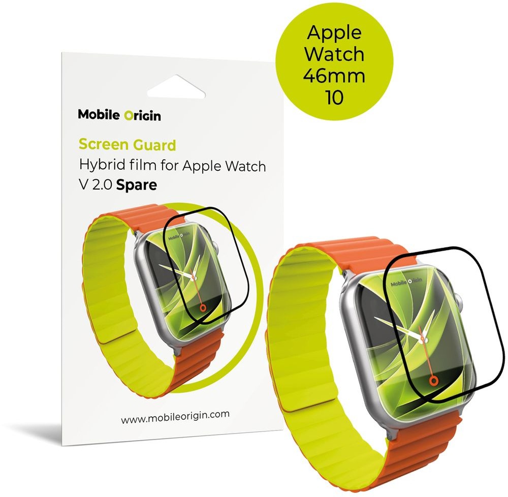 Mobile Origin Screen Guard Spare Hybrid Film Apple Watch 11/10 46 mm
