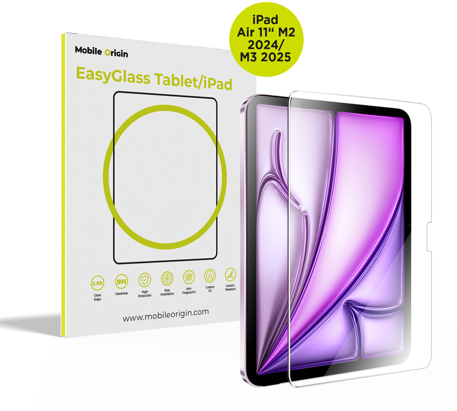 Mobile Origin EasyGlass iPad Air 11" M2 2024/M3 2025