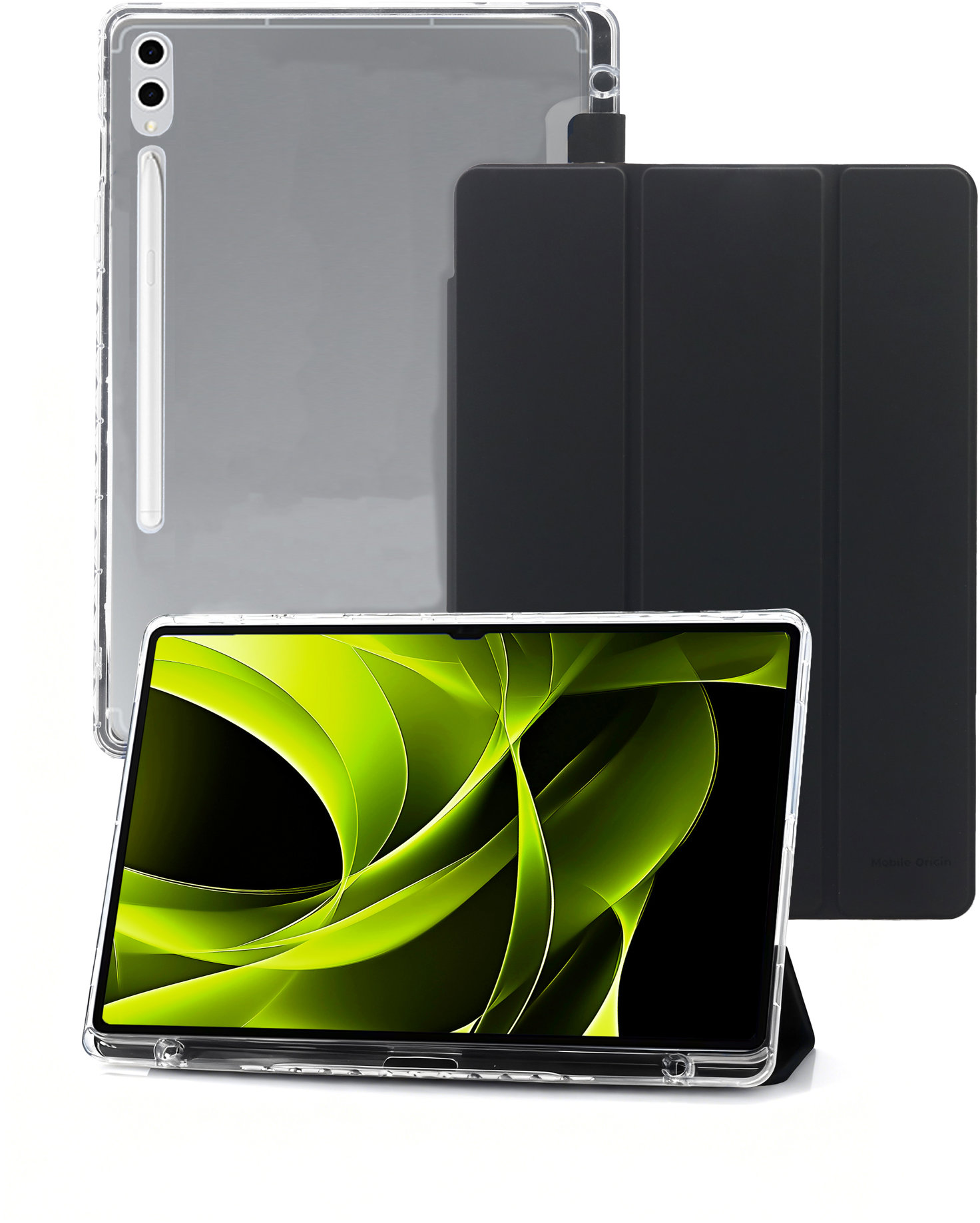 Mobile Origin Easy Tablet Case Transparent Galaxy Tab S10 Plus