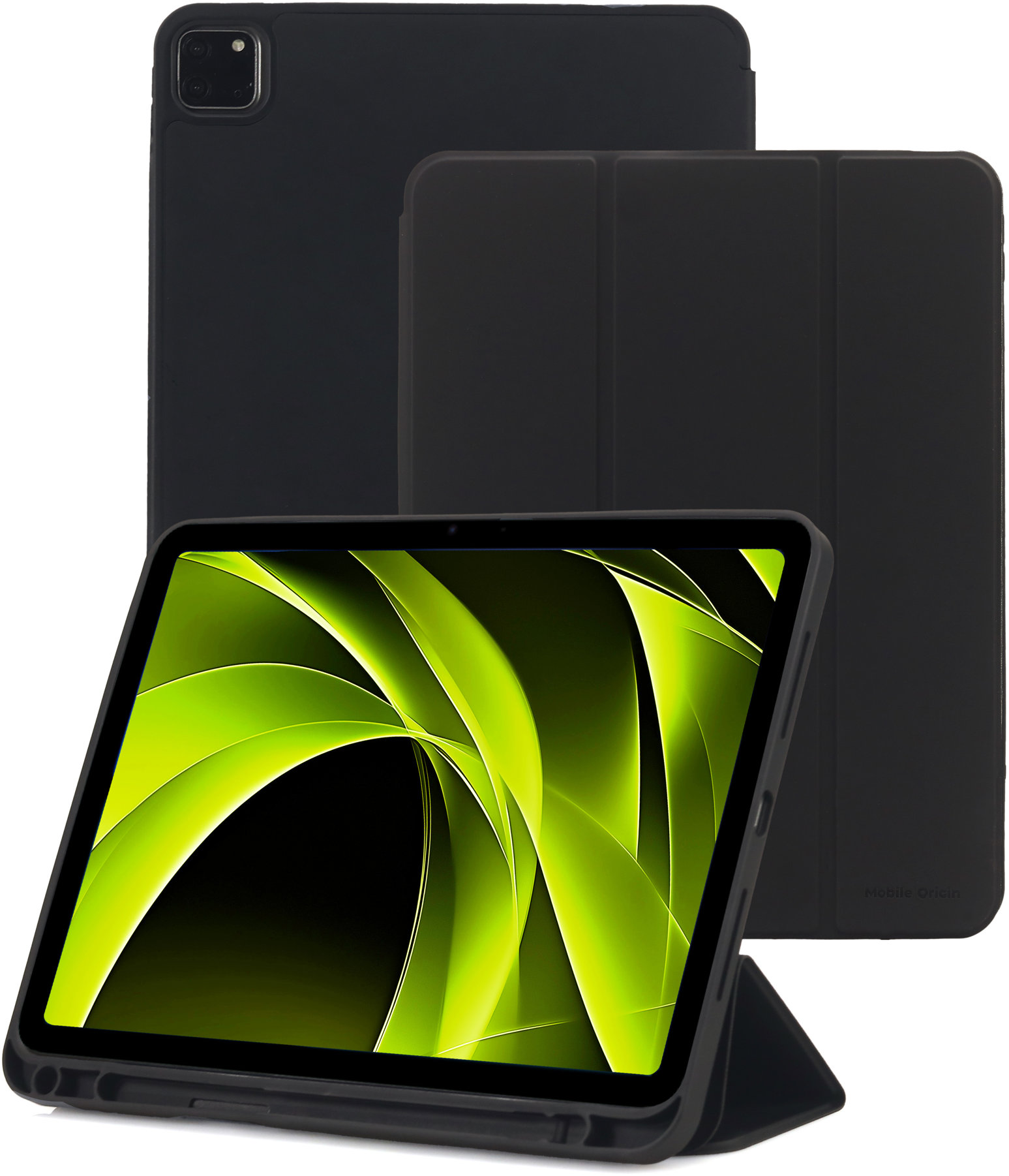 Mobile Origin Easy Tablet Full Case Black iPad Pro 11" (M5 2025/M4 2024)