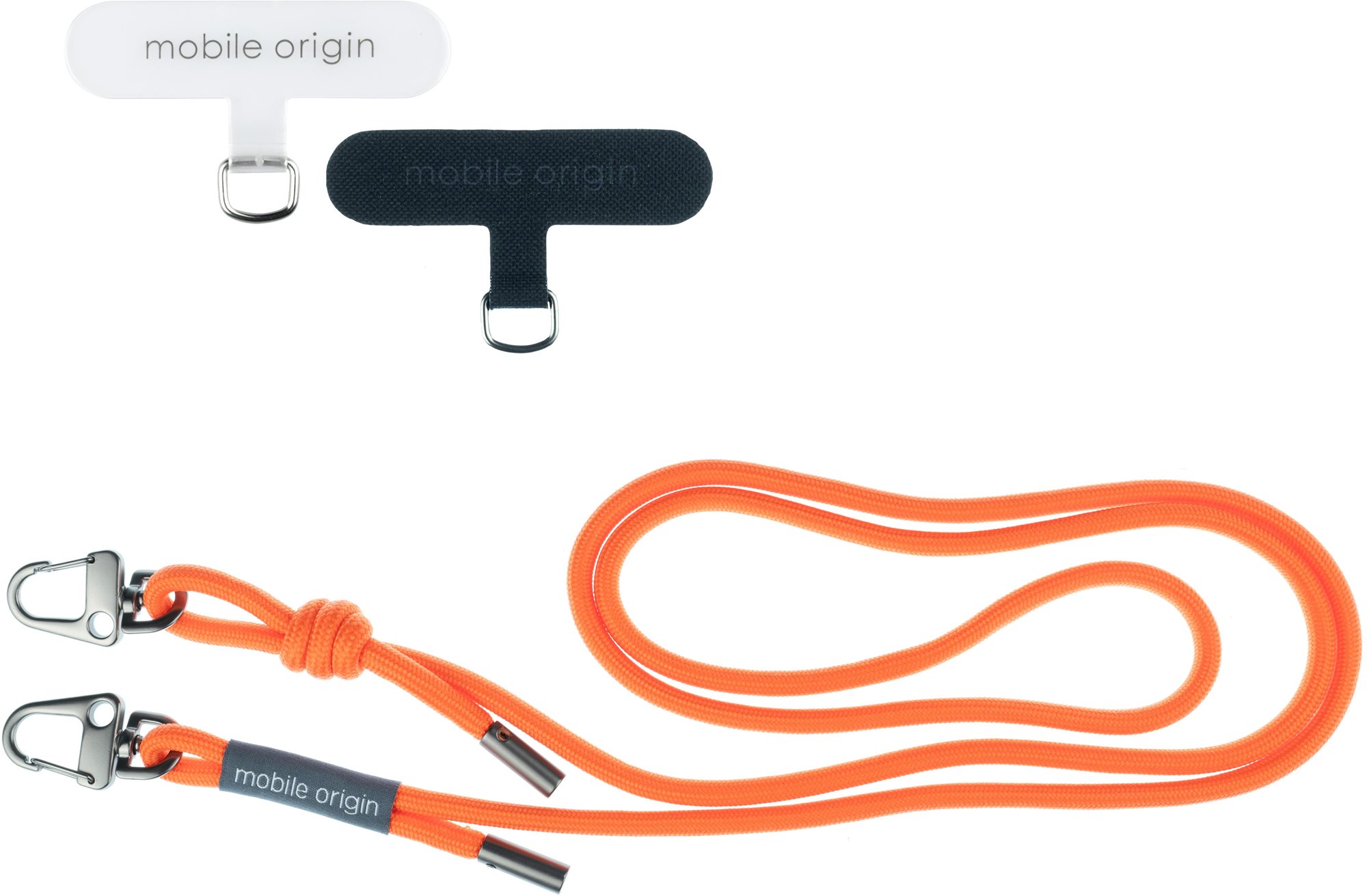 Mobile Origin Lanyard Rope 6mm Orange 82 – 163 cm
