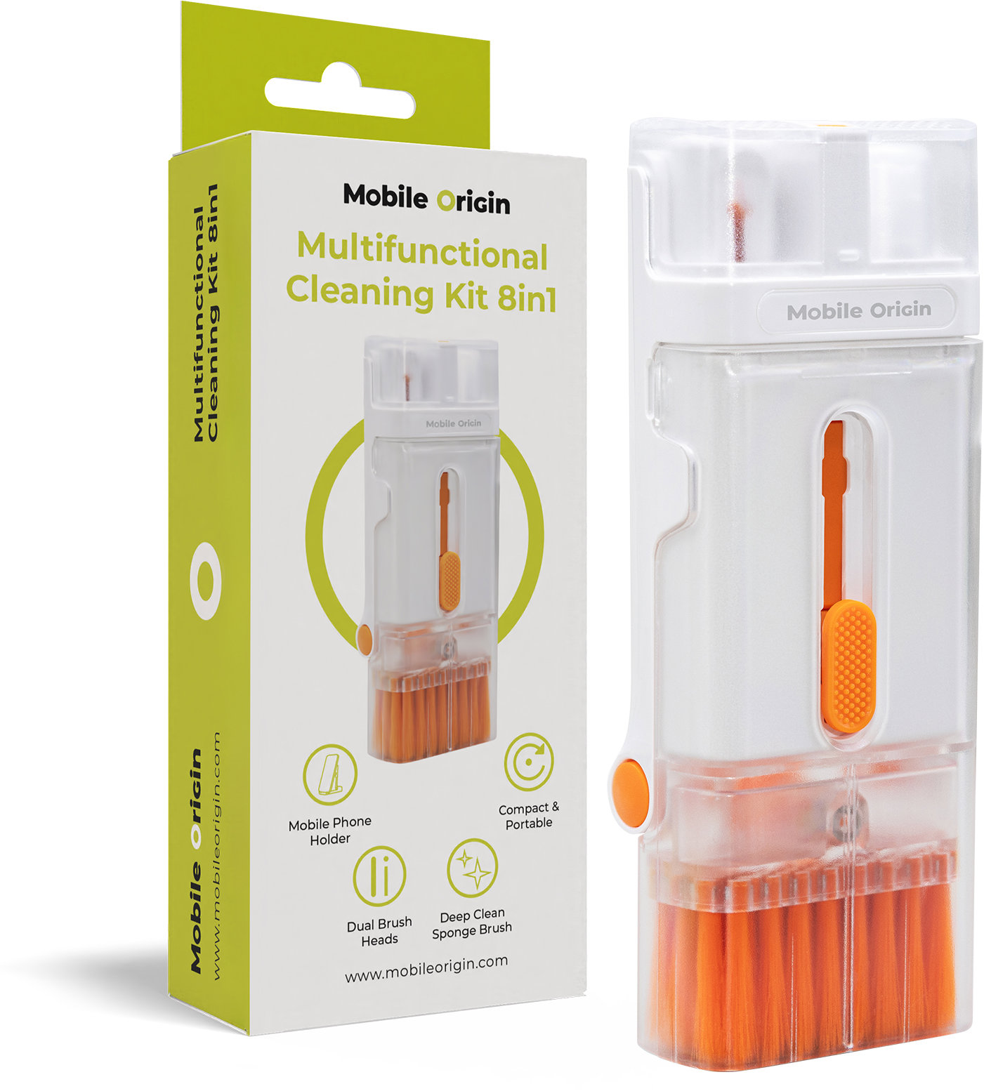 Mobile Origin Multifunctional Cleaning Kit 8 in 1
