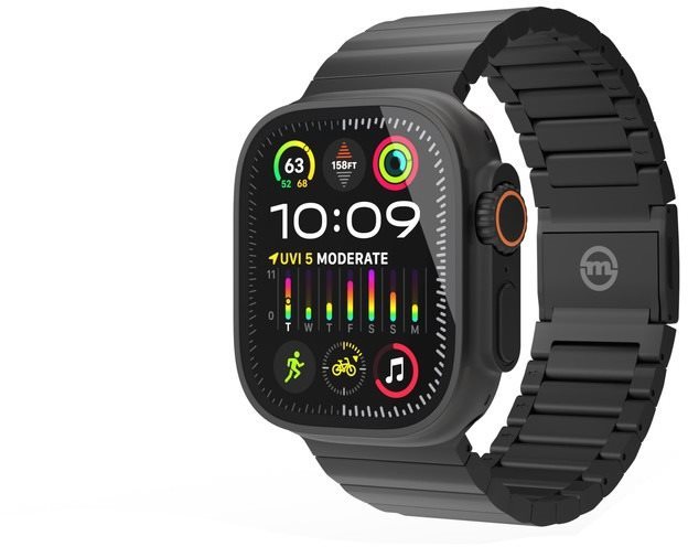 Mobile Origin Watch Titanium Band Black Apple Watch 49mm/46mm/45mm/44mm/42mm