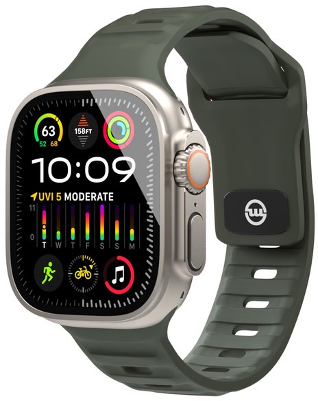 Mobile Origin Strap Olive Green Apple Watch 49mm/46mm/45mm/44mm/42mm