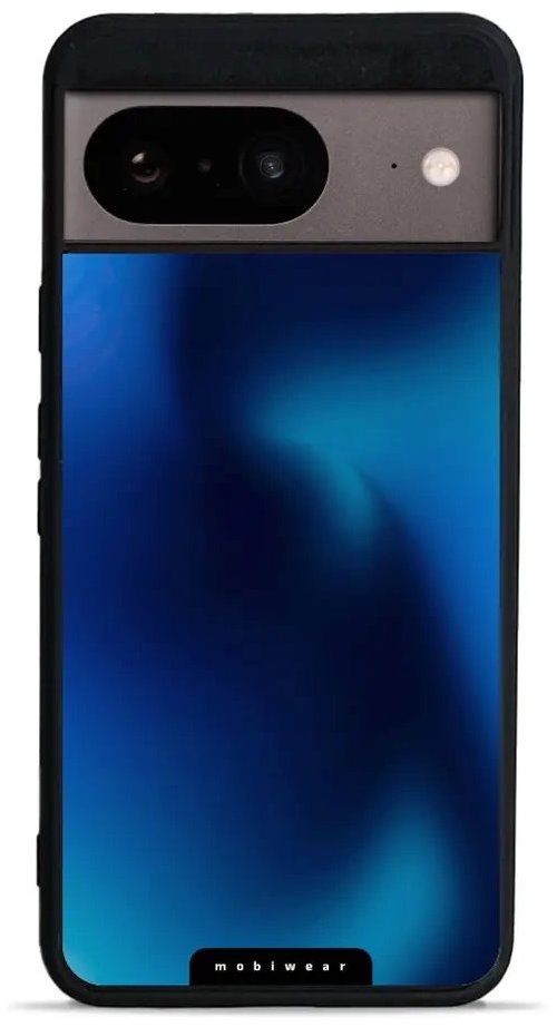Mobiwear Glossy lesklý pre Google Pixel 8 – Modrý odtieň