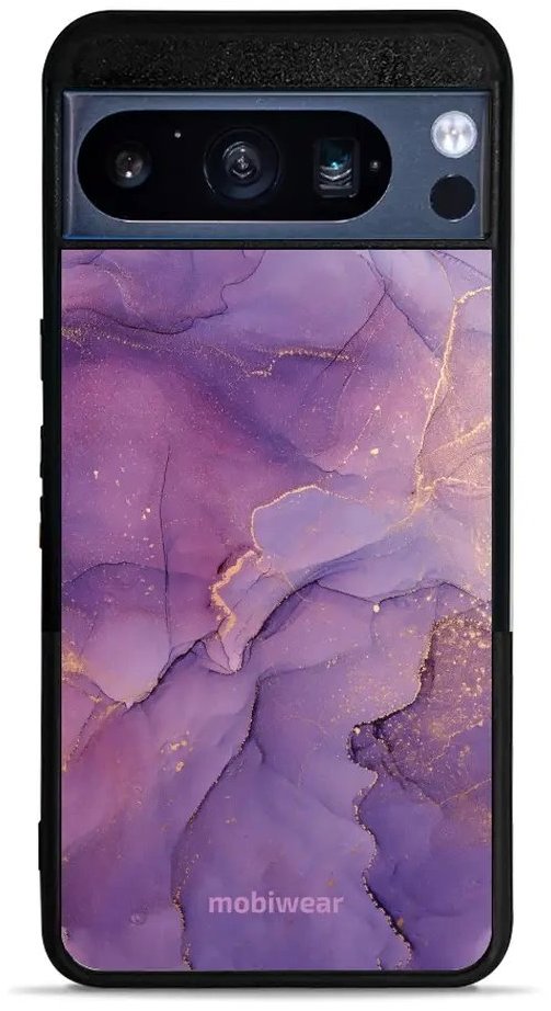 Mobiwear Glossy lesklý pre Google Pixel 8 Pro – Fialový mramor