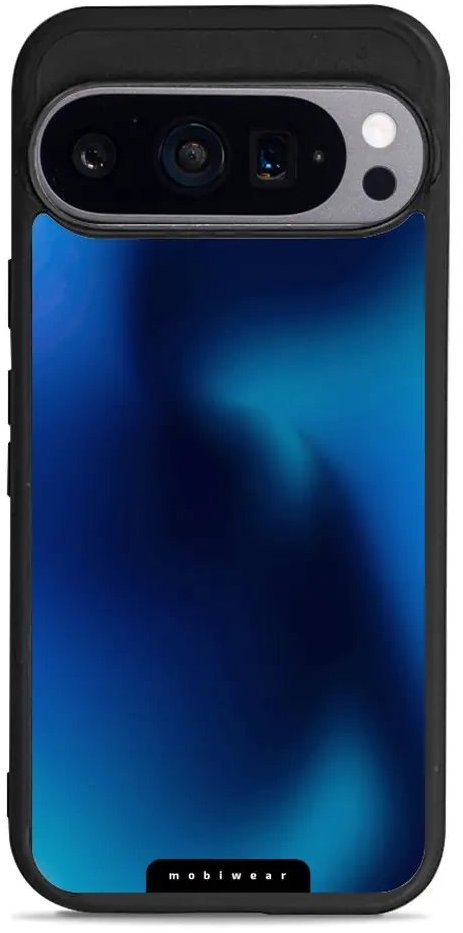 Mobiwear Glossy lesklý pre Google Pixel 9 Pro – Modrý odtieň