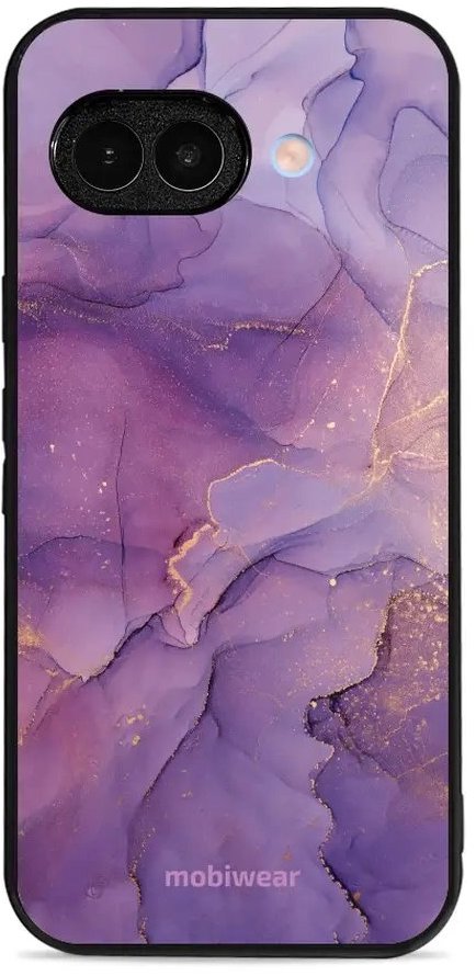 Mobiwear Glossy lesklý pre Google Pixel 9A – Fialový mramor
