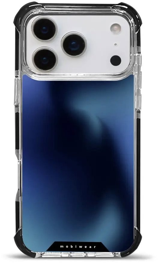 Mobiwear Elite Bumper s MagSafe – Apple iPhone 17 Pro Max – Modrý odtieň