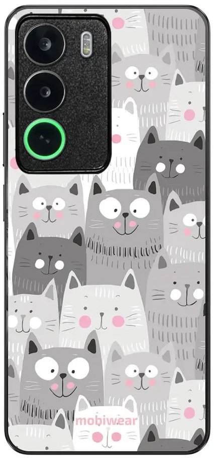 Mobiwear Glossy lesklý pre Realme C71 – Mačičky