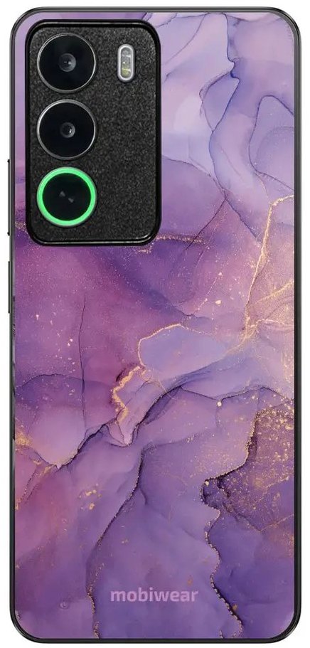 Mobiwear Glossy lesklý pre Realme C71 – Fialový mramor