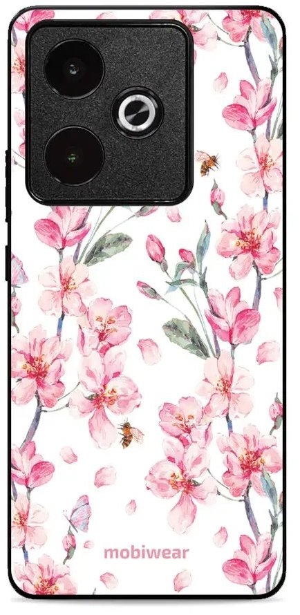 Mobiwear Glossy lesklý pre Realme GT 7T – Kvety