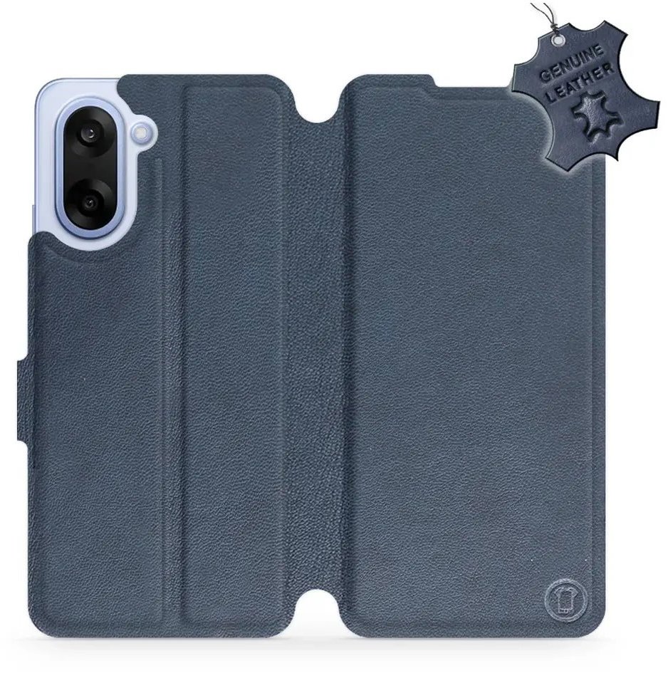 Mobiwear Kožené flip knižkové pre OnePlus Nord CE5 – Modré