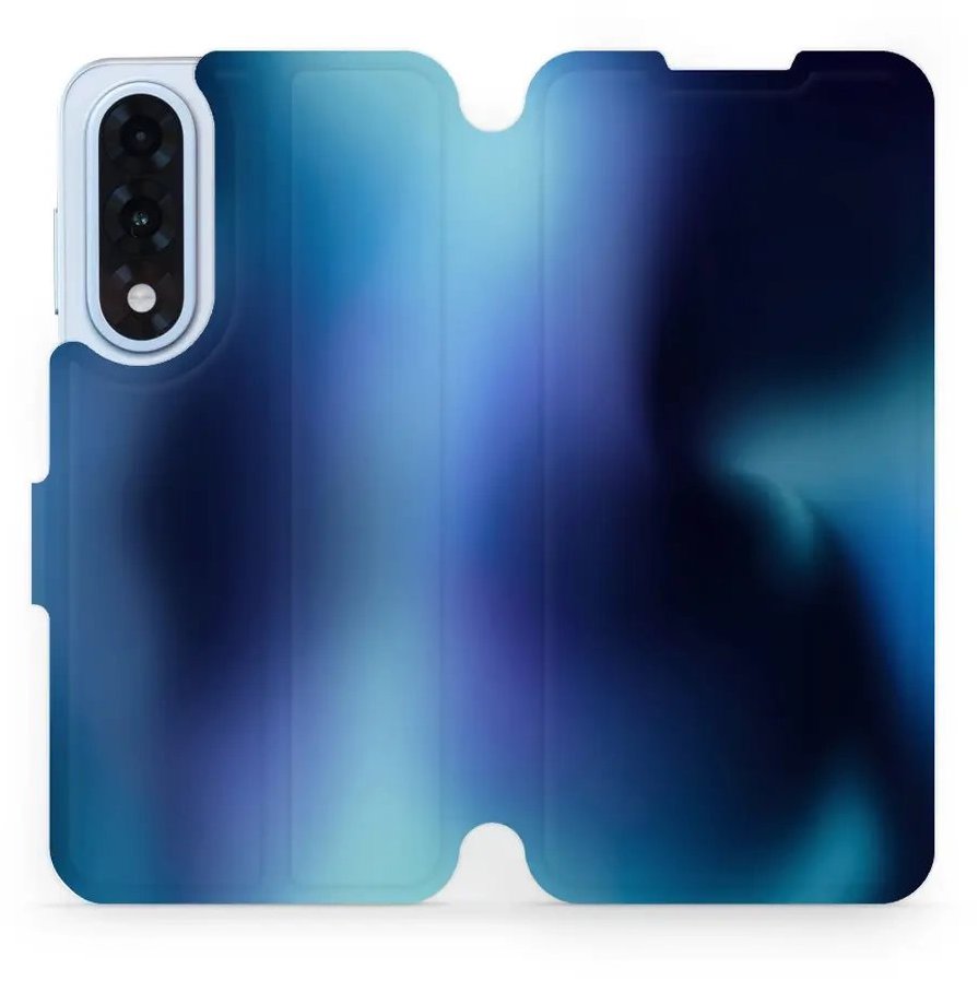 Mobiwear flip knižkové pre OnePlus Nord 5 – Modrý odtieň