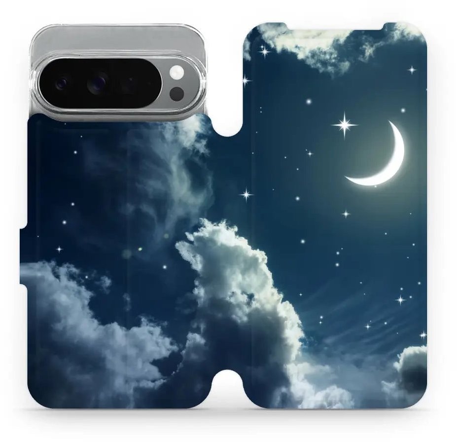 Mobiwear flip knižkové pre Google Pixel 10 Pro XL – Obloha
