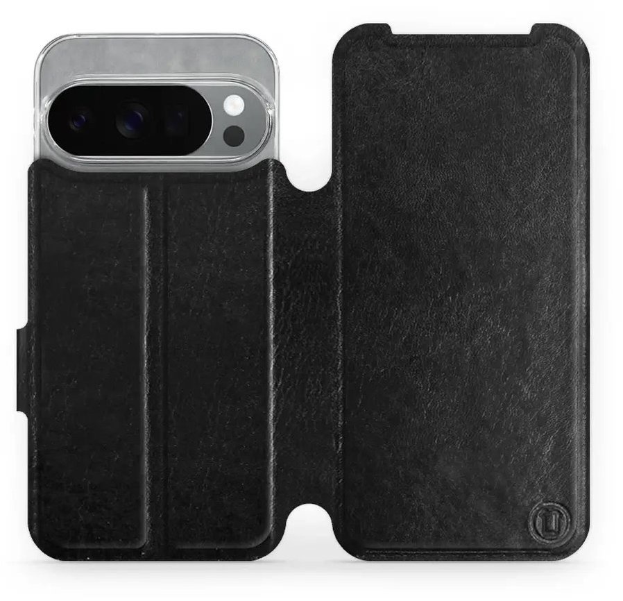 Mobiwear flip knižkové pre Google Pixel 10 Pro – Čierne
