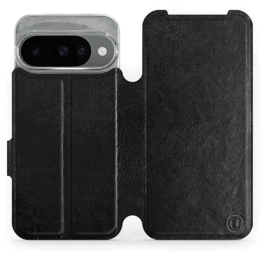 Mobiwear flip knižkové pre Google Pixel 10 – Čierne