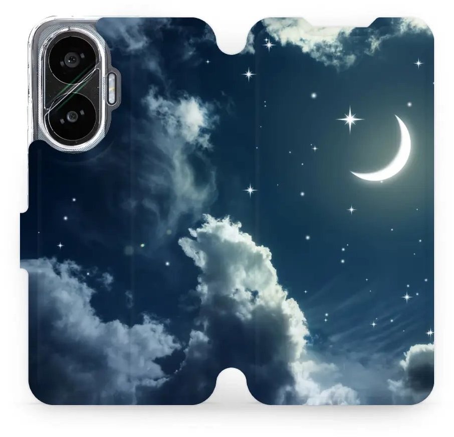 Mobiwear flip knižkové pre Xiaomi Poco F7 – Obloha
