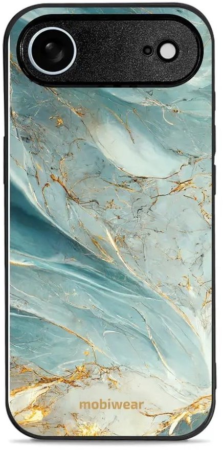 Mobiwear Glossy lesklý pre Apple iPhone Air – Zelenkavý mramor
