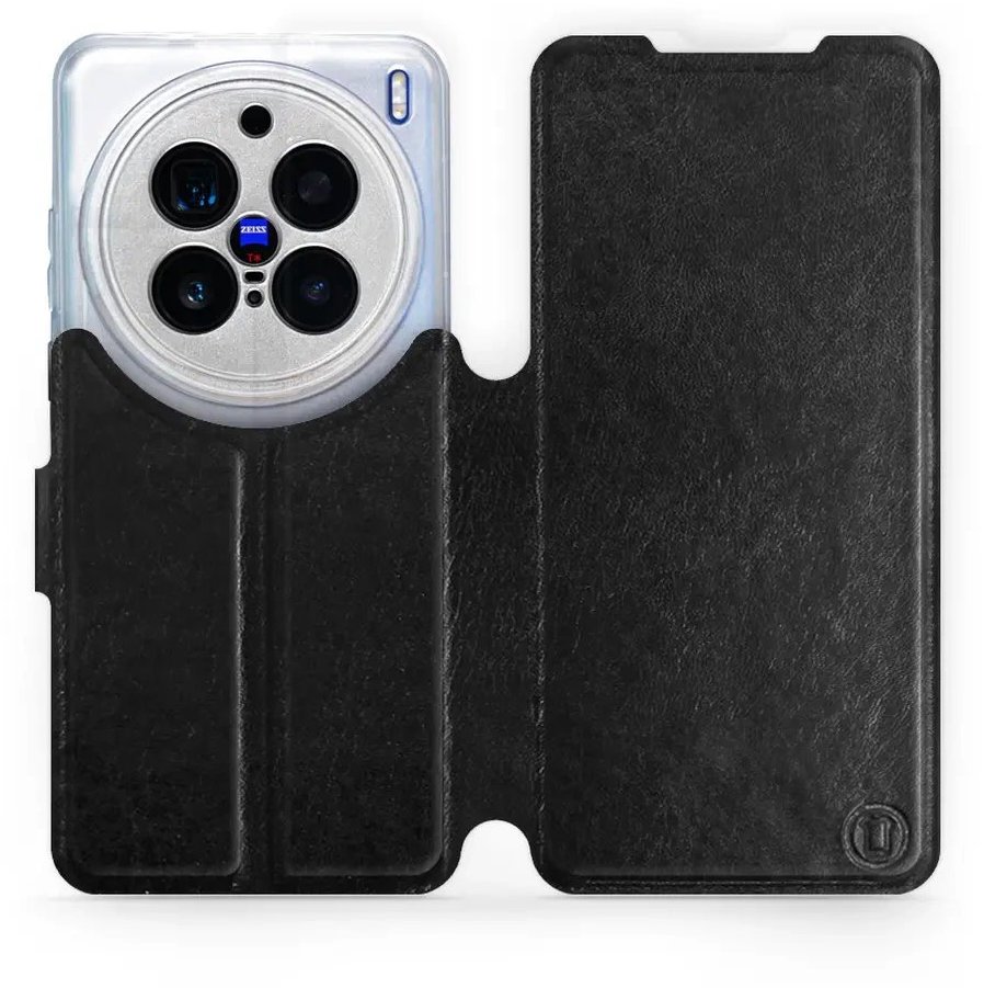 Mobiwear flip knižkové pre Vivo X200 Pro – Čierne