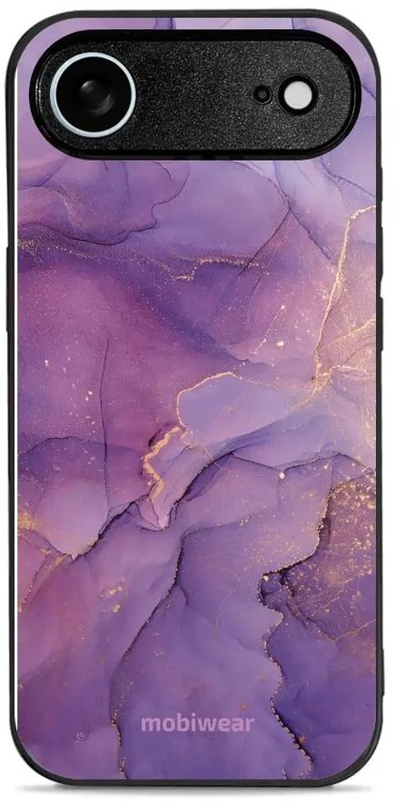 Mobiwear Glossy lesklý pre Apple iPhone Air – Fialový mramor