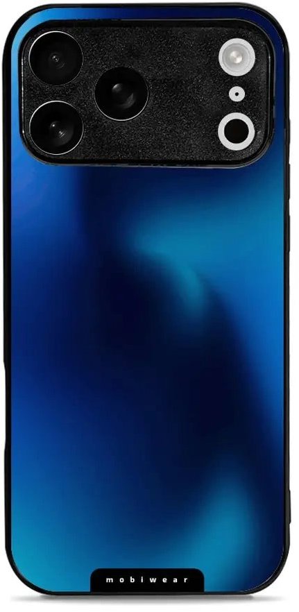 Mobiwear Glossy lesklý pre Apple iPhone 17 Pro Max – Modrý odtieň