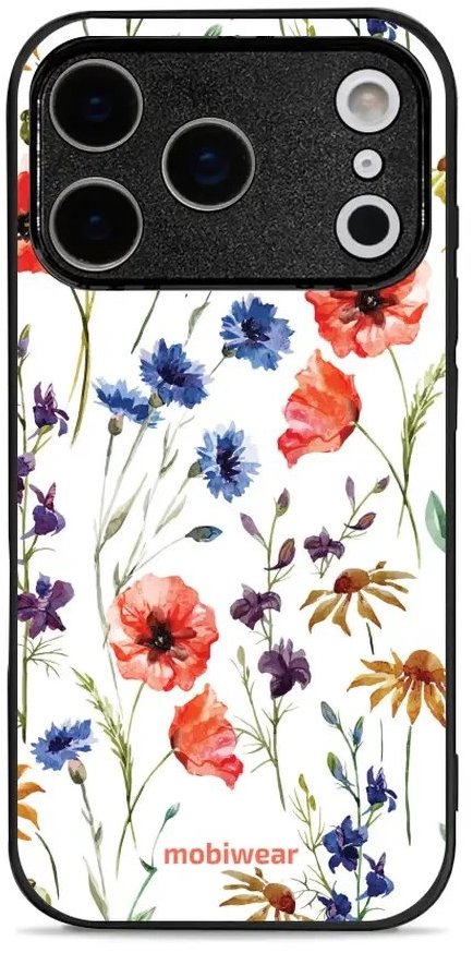 Mobiwear Glossy lesklý pre Apple iPhone 17 Pro – Kvietky