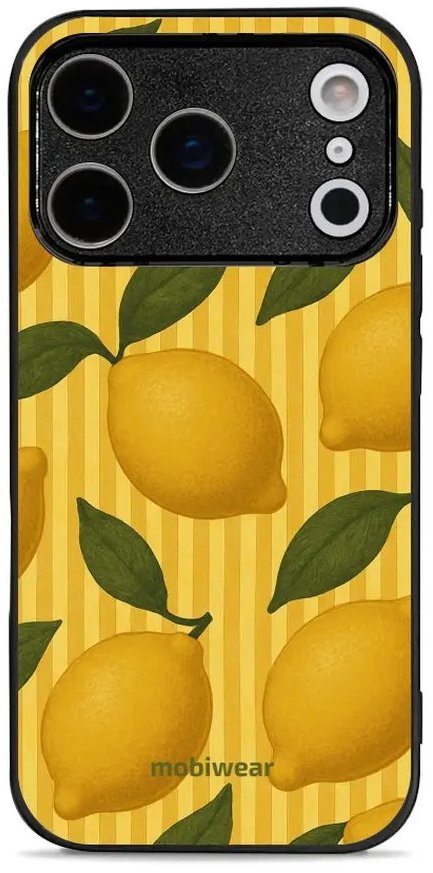 Mobiwear Glossy lesklý pre Apple iPhone 17 Pro – Citróny