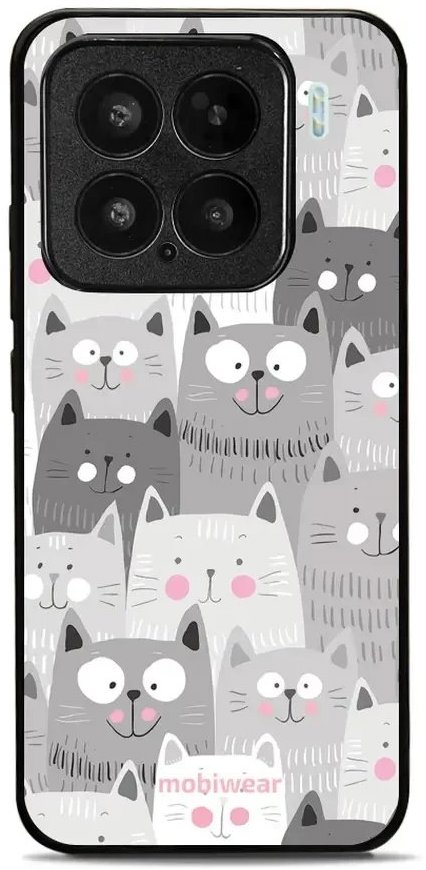 Mobiwear Glossy lesklý pre Xiaomi 15 – Mačičky