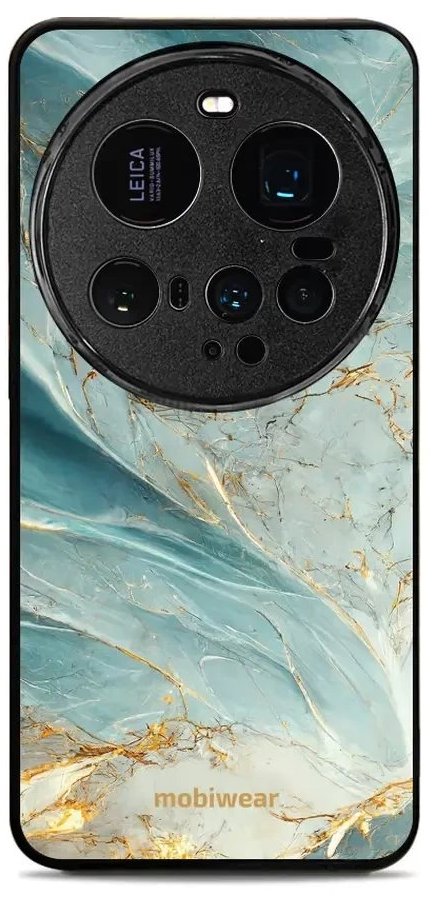 Mobiwear Glossy lesklý pre Xiaomi 15 Ultra – Zelenkavý mramor