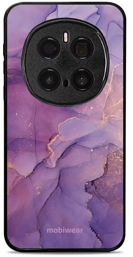 Mobiwear Glossy lesklý pre HONOR Magic7 Pro – Fialový mramor