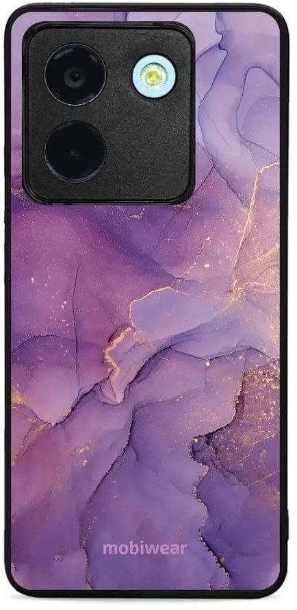 Mobiwear Glossy lesklý pre POCO M7 Pro 5G – Fialový mramor