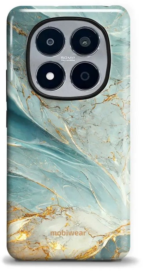 Mobiwear Odolné pouzdro Xiaomi Redmi Note 15 Pro+ 5G - Elite Pro EP34E Zelenkavý mramor