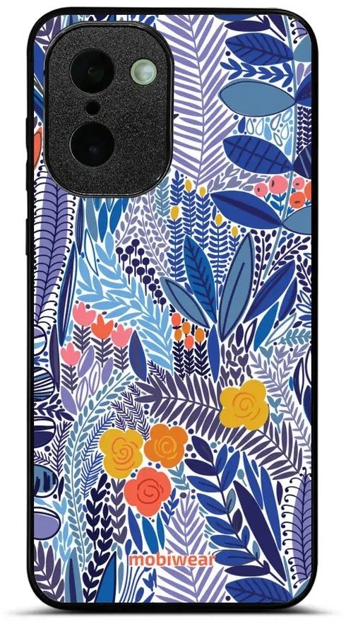 Mobiwear Lesklé pouzdro Glossy pro OnePlus 15R - G037G květena