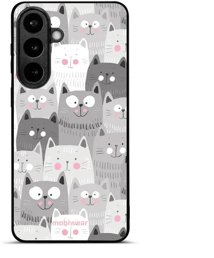 Mobiwear Lesklé pouzdro Glossy pro Samsung Galaxy S26 Plus - G045G kočičky