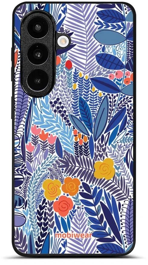Mobiwear Lesklé pouzdro Glossy pro Samsung Galaxy S26 - G037G květena