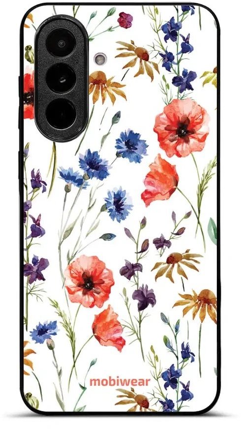 Mobiwear Lesklé pouzdro Glossy pro Samsung Galaxy A37 5G - G032G kvítí