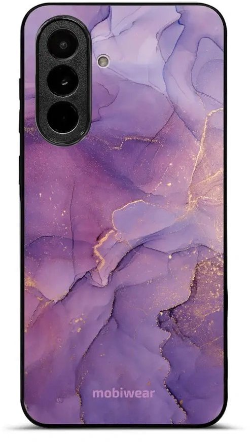 Mobiwear Lesklé pouzdro Glossy pro Samsung Galaxy A37 5G - G050G fialový mramor