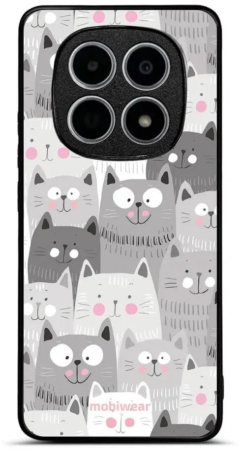 Mobiwear Lesklé pouzdro Glossy pro Xiaomi Redmi Note 15 4G - G045G kočičky