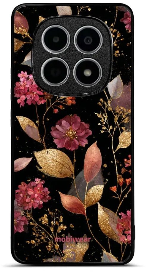Mobiwear Lesklé pouzdro Glossy pro Xiaomi Redmi Note 15 4G - G171G zlatavé lístky