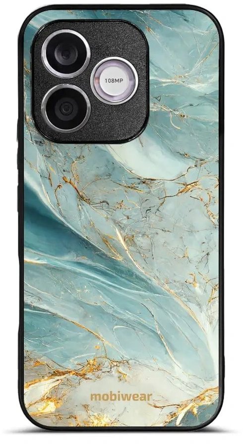 Mobiwear Lesklé pouzdro Glossy pro Honor 600 Lite - G022G zelenkavý mramor
