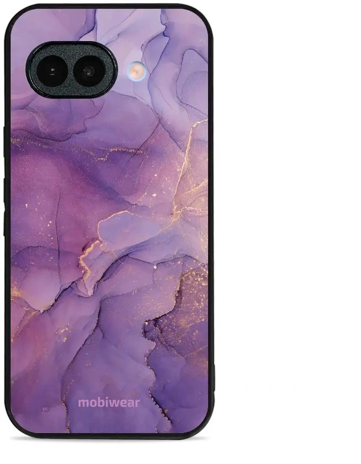Mobiwear Lesklé pouzdro Glossy pro Google Pixel 10a - G050G fialový mramor