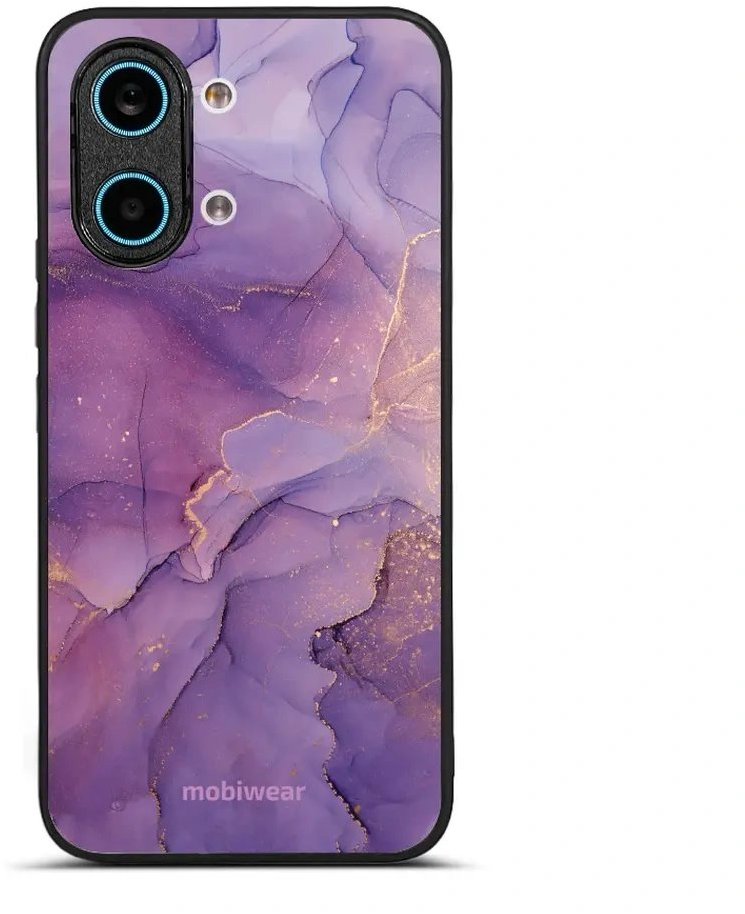 Mobiwear Lesklé pouzdro Glossy pro POCO X8 Pro Max - G050G fialový mramor