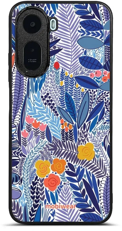 Mobiwear Lesklé pouzdro Glossy pro Xiaomi Redmi A7 Pro - G037G květena