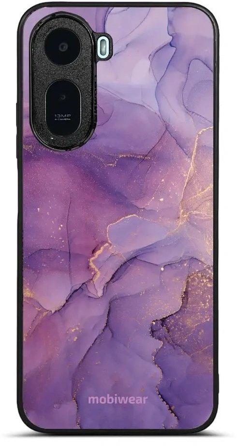 Mobiwear Lesklé pouzdro Glossy pro Xiaomi Redmi A7 Pro - G050G fialový mramor