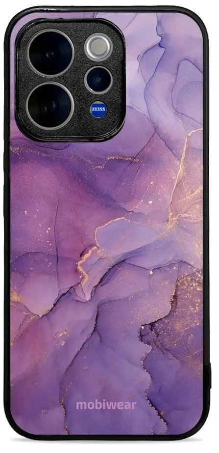 Mobiwear Lesklé pouzdro Glossy pro Vivo V70 5G - G050G fialový mramor