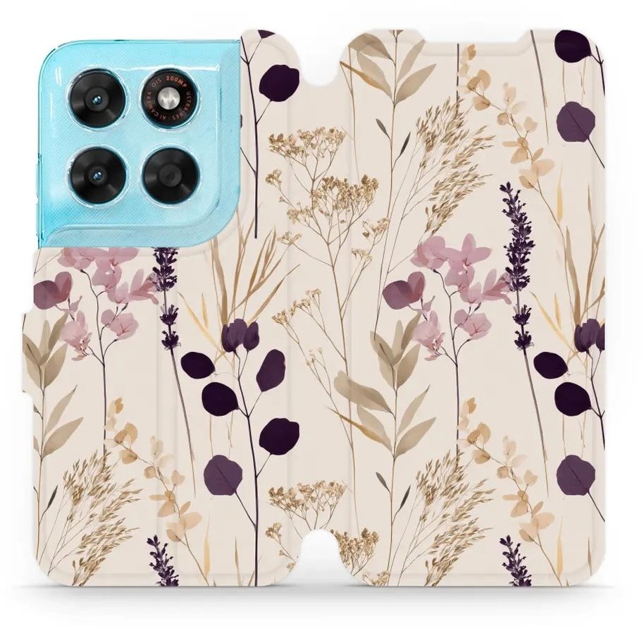Mobiwear Flip pouzdro pro Motorola Moto G87 - VB11S levandule