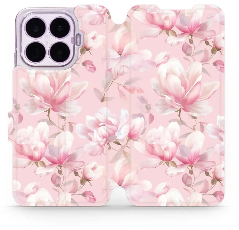 Mobiwear Flip pouzdro pro Xiaomi 17T Pro - VB18S magnolie
